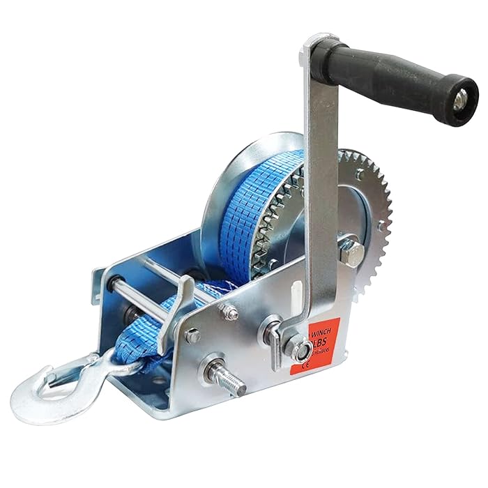 Buy 3500lbs Capacity Heavy Duty Hand Winch, Hand Winch Boat Trailer Winch, Manual Winch with 10m