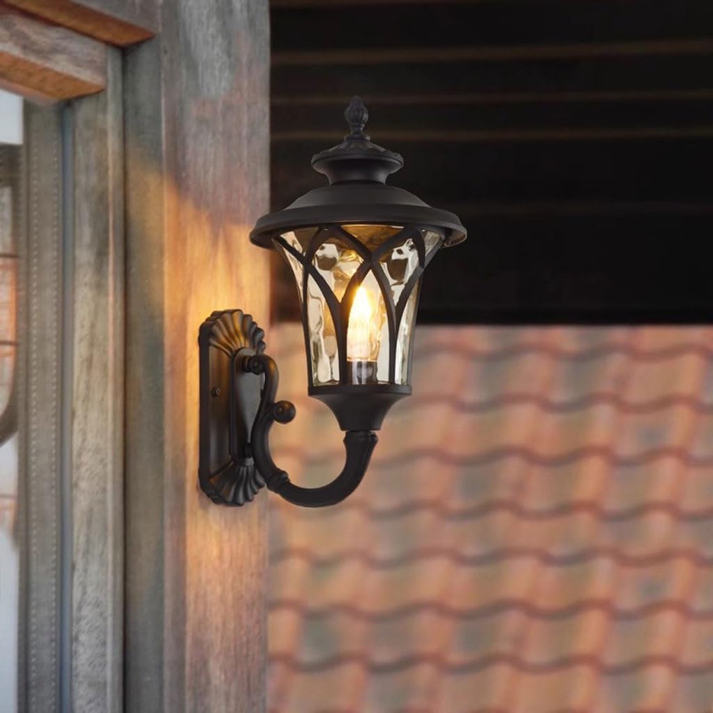 Retro Balkon Korytarz Korytarz Lampa Korytarz Dziedziniec do ściany Zewnętrzna Lampa Wisząca Oświetlenie Ścienne