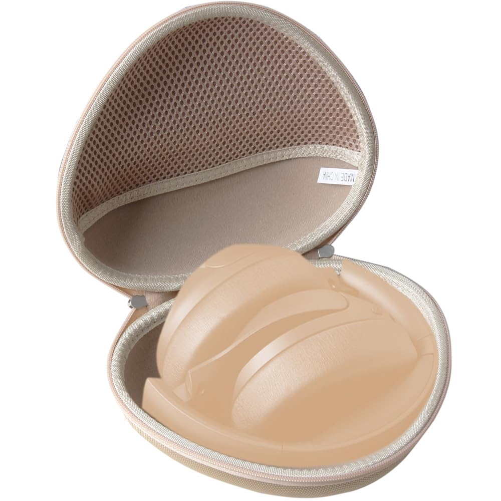Hermitshell Hard Travel Case for TOZO HT2 Hybrid Active Noise Cancelling Headphones (Khaki)