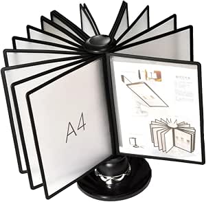 Desktop Reference Display Organizer Amazon.com: Rotating Desktop Reference System - Desk Reference ...