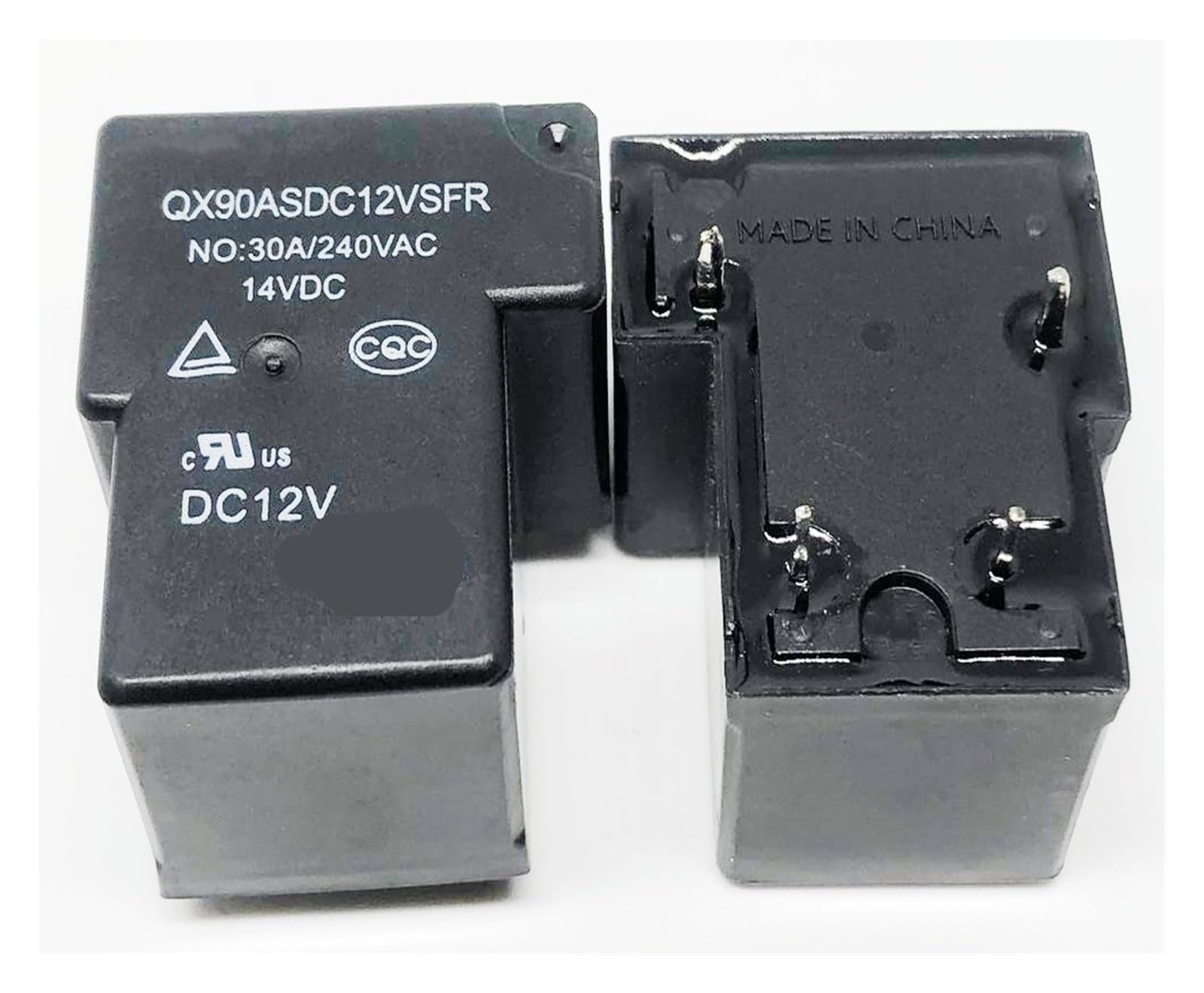 Yzwrwrmktb One Color 1Pc Qx90asdc12vsfr (T90-1A-4P-12V/24V-30A) Relay 4 Pins