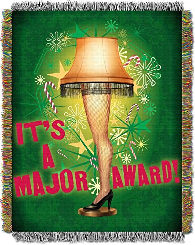 Northwest A Christmas Story Woven Tapestry Throw Blanket, 48" x