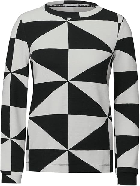 Cecil Ottoman T-Shirtjacket, urban dark blue