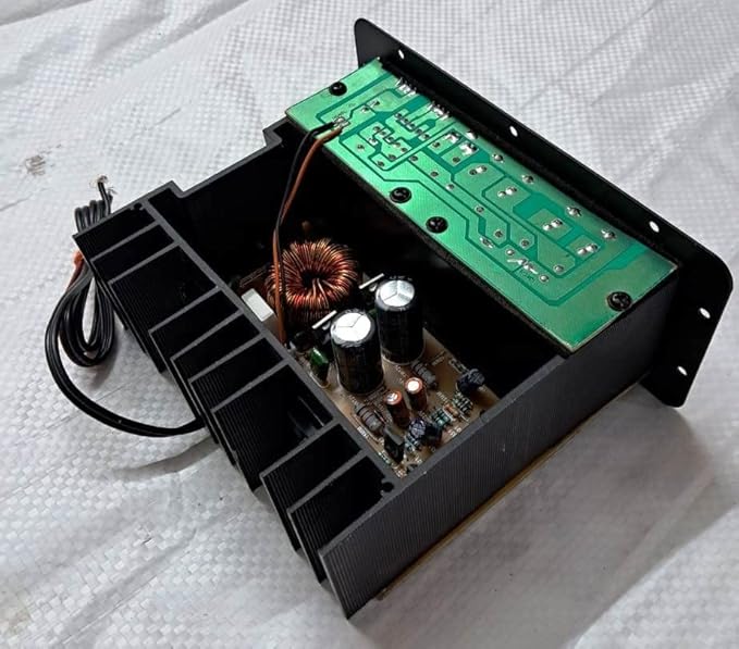 Car Bass Tube Amplifier Board with 2SC5200 + 2SA1943 Transistor (Black