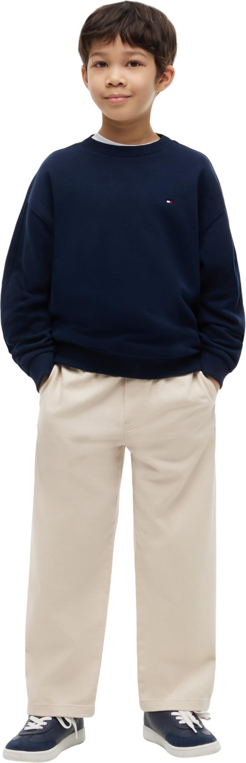 Tommy Hilfiger Team Tommy Sweatshirt Kb0kb10509 Altre Felpe Bambini e Ragazzi