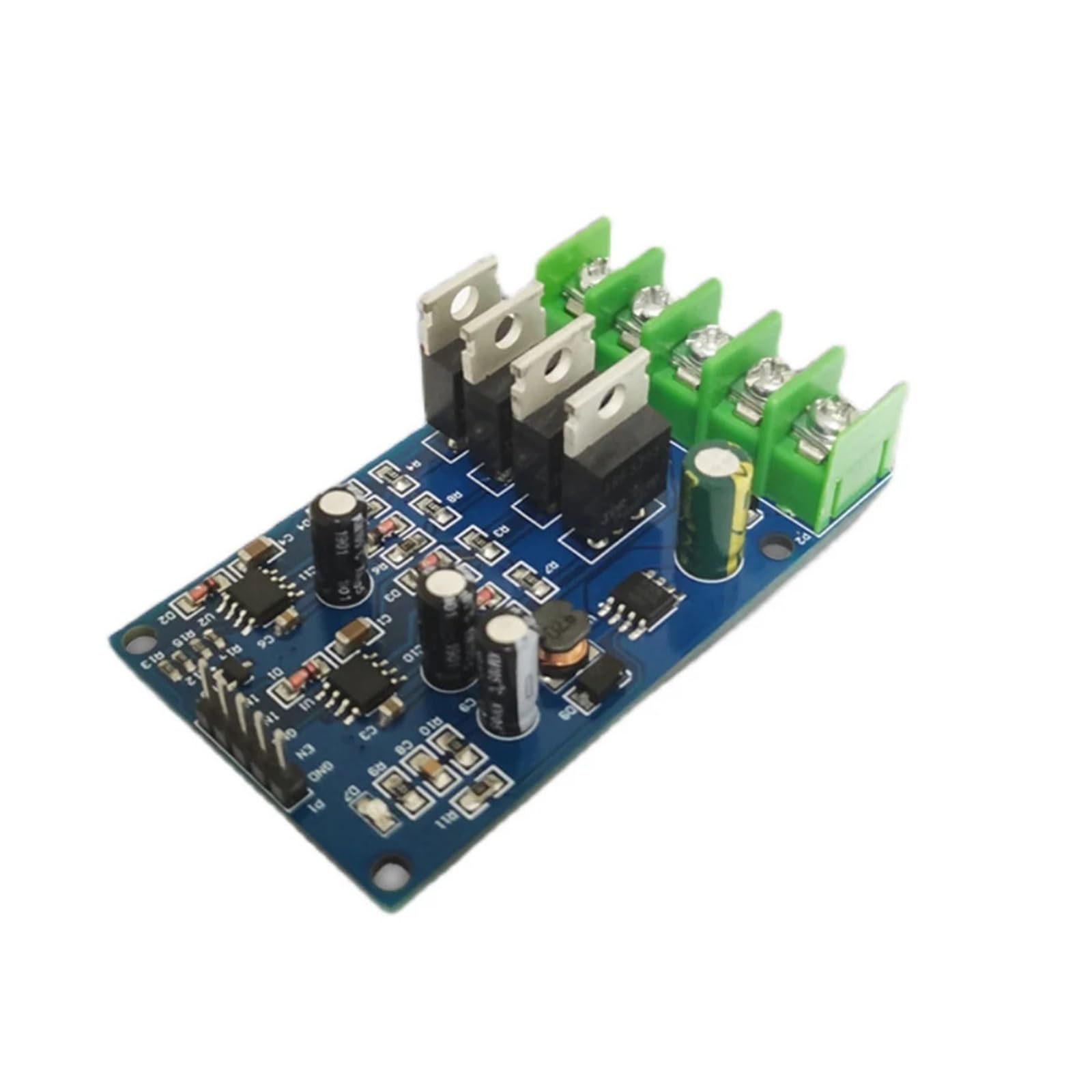 Módulo controlador de motor de puente H de alta potencia 5-30V 170W NMOS con freno adelante y marcha atrás PWM controlador de velocidad del motor de ciclo de trabajo