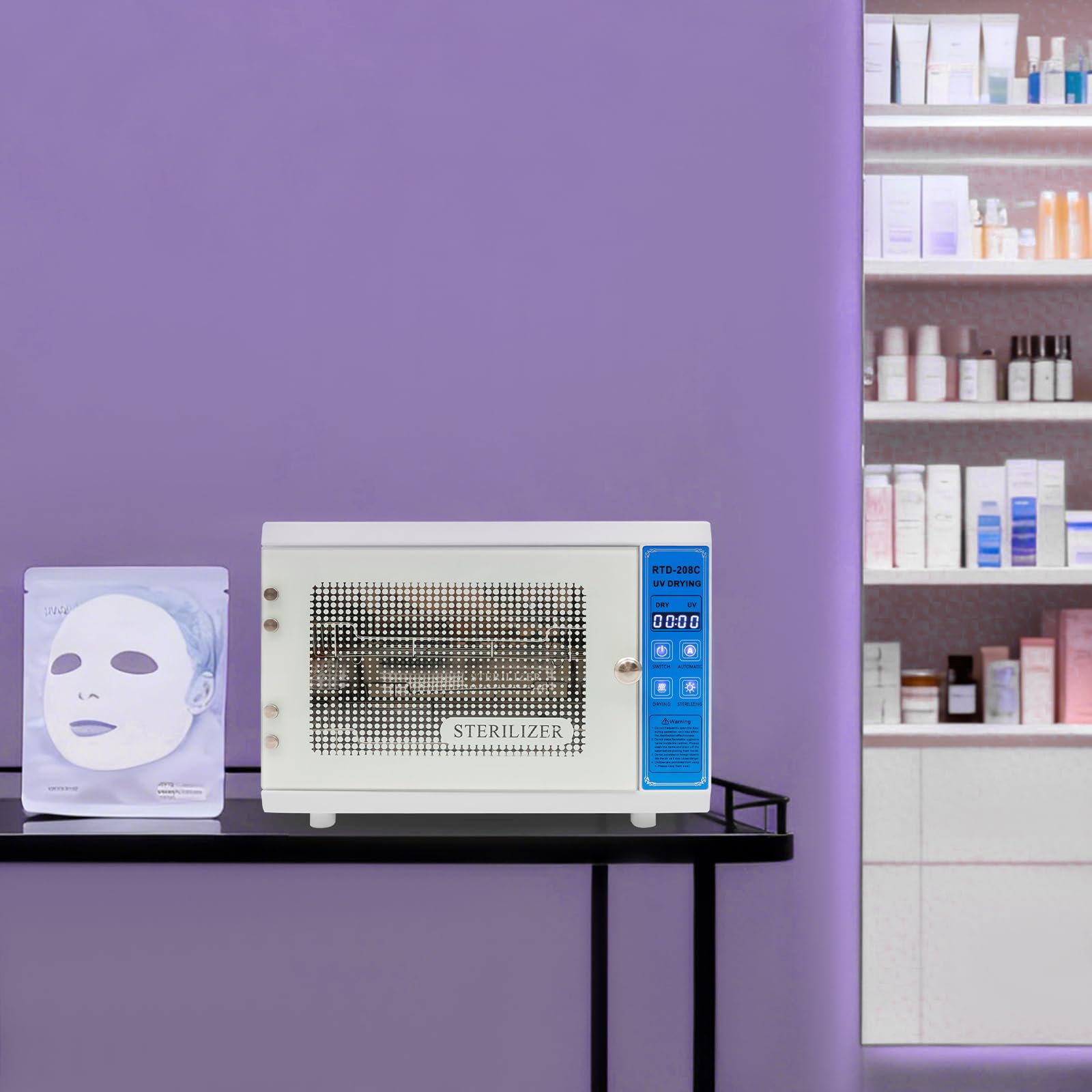 Sterylizator UV suszarka ozonowa, 160 W, 12 l, urządzenie stołowe, 2 | Suszenie ozonowe UV 3 w 1 zapewnia dokładną higienę