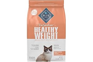 Blue Buffalo Healthy Weight Natural Weight Control Dry Cat Food, Chicken 3.5-lb