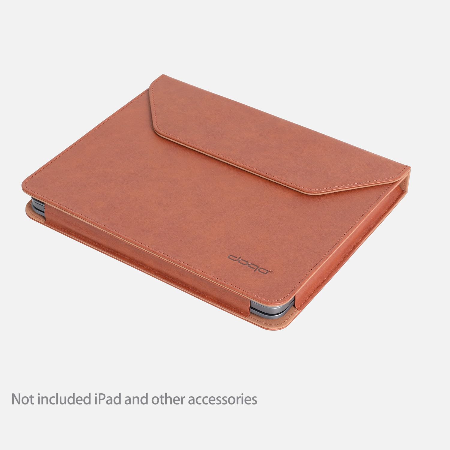 Amazon.co.jp: doqo レザーカバーバッグ ペンシルホルダー付き iPad