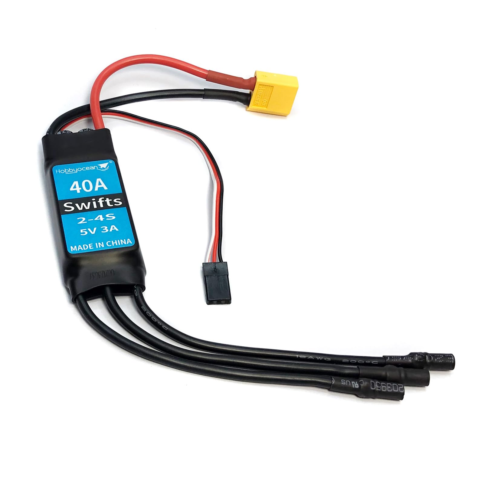 LOVIVER 50 mm/64 mm/70 mm/90 mm EDF-Impeller mit bürstenlosem Motor und 40 A/50 A/80 A/125 A elektronischem Drehzahlregler für RC-Jetflugzeugmodell