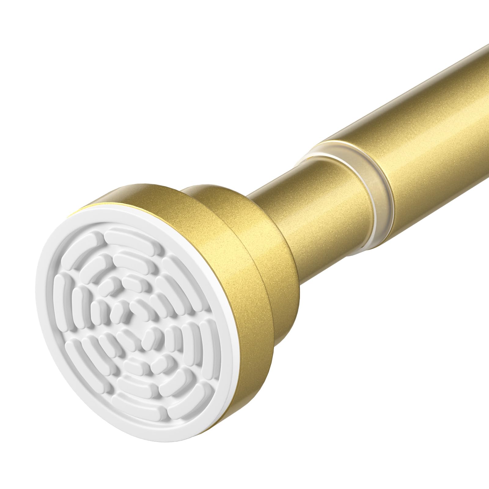 Klemmstange Für Gardinen Teleskopstange Golden 79-126cm Gardinenstange Ohne Bohren Duschstange Zum Klemmen Teleskop Vorhangstange Zum Klemmen Duschvorhangstange Spannstange