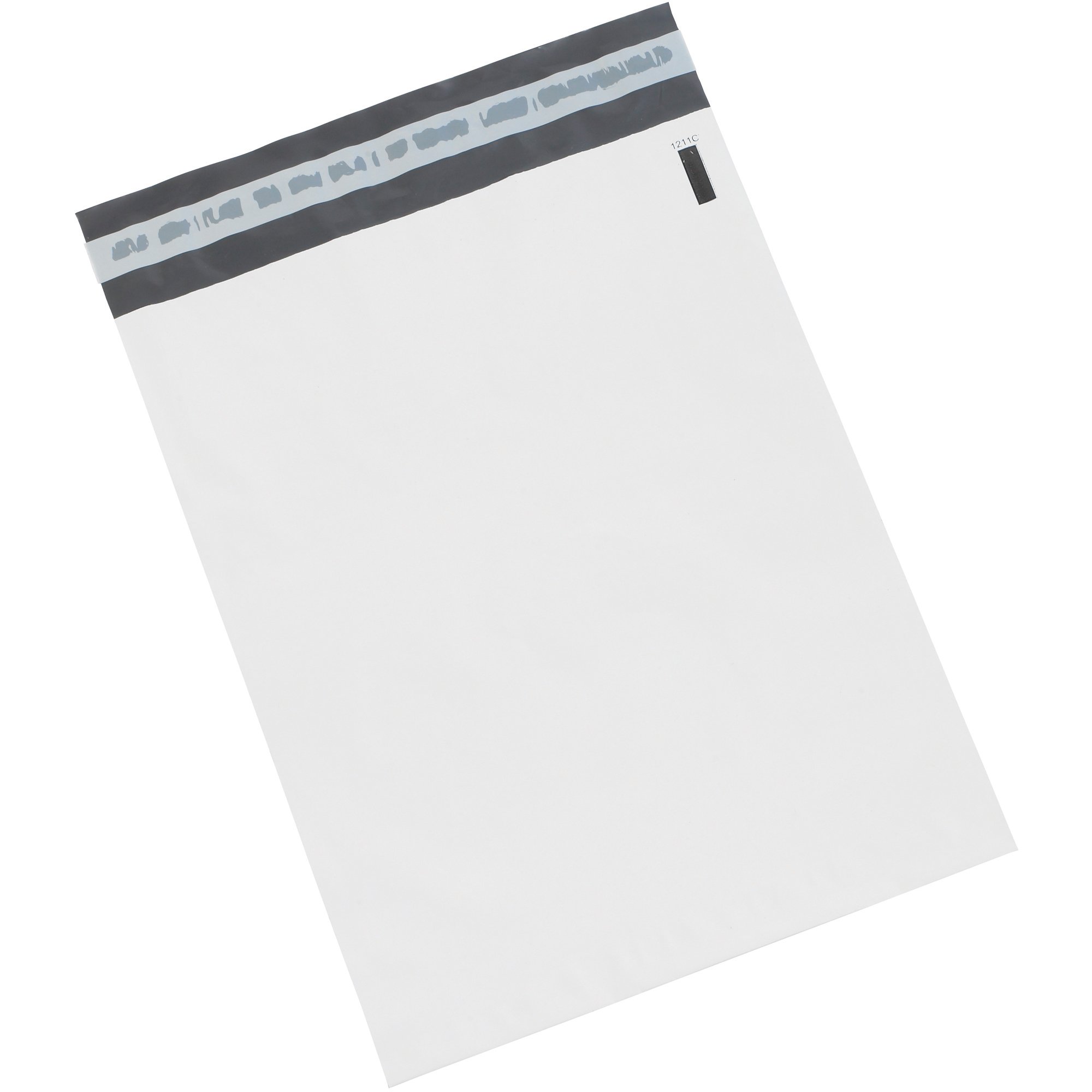Aviditi Poly Mailer Envelopes, 10" x 13", White, Self-Seal with Tear Strip, Waterproof and Puncture Resistant, For Packing, Mailing, and Shipping, Pack of 500