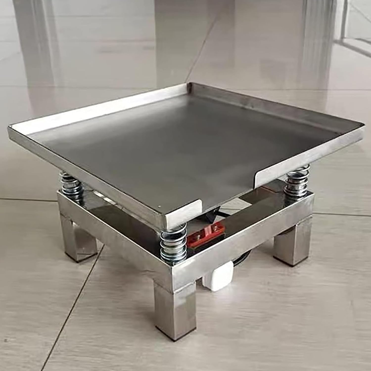 Mini Stainless Steel Vibration Table Concrete Vibrating Table Vibration Test Bench Test Block Vibration Platform Flat Plate Vibrator