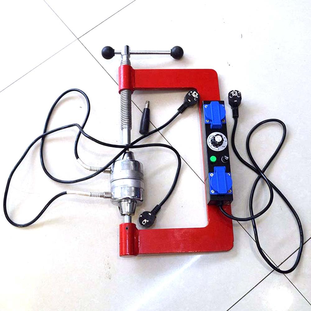 Kit Riparazione Pneumatici con Vulcanizzatore Automatico a Temperatura Costante 220V 2x500W per Officine Auto