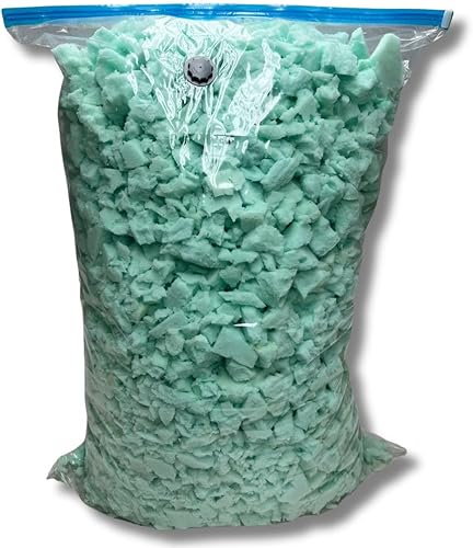 Repuesto de relleno de espuma viscoelástica triturada de alta calidad para bolsas de frijoles, sillas, camas de mascotas, almohadas, cojines y