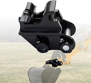 DANWIWEE Attache Rapide Mécanique pour Mini-Pelle 800-1800 kg, Coupleur Rapide, Accessoire pour Équipements de Terrassement, Facile à Installer, Poids 8 kg