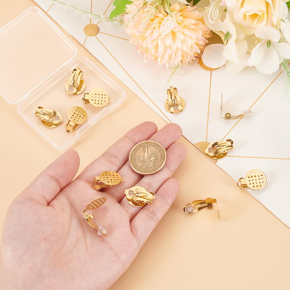 Schmuck Bastelset Boho Ohrringe Goldblatt - Belly Deluxe
