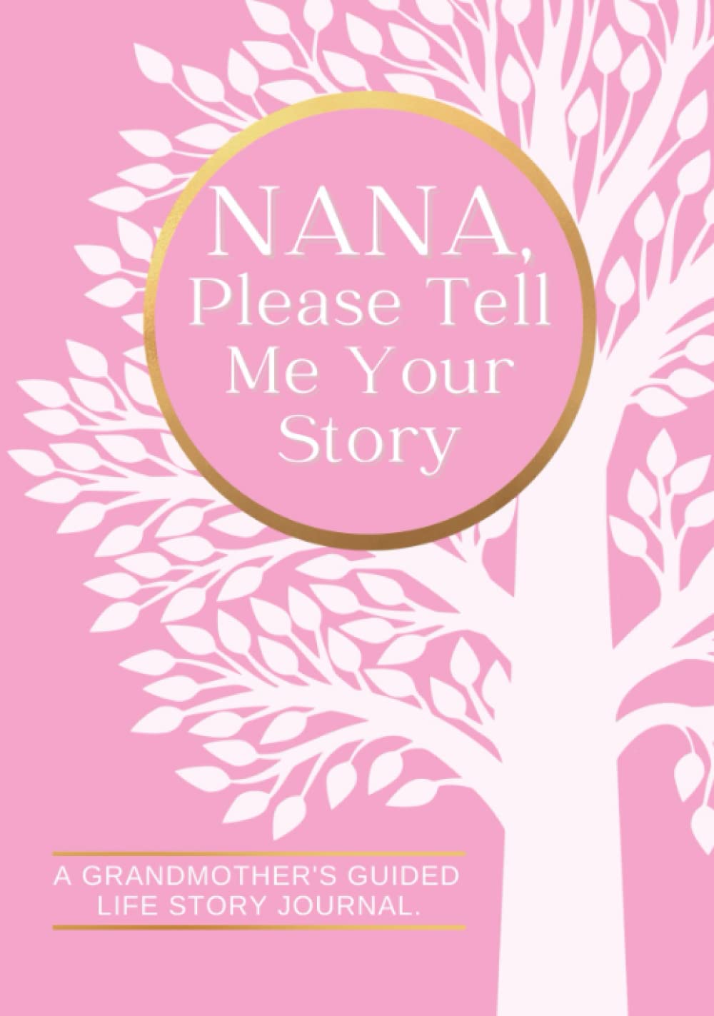 Nana, Please Tell Me Your Story: Hardcover Grandmother's Guided Life Story Journal, Memory Keepsake Book With Questions And Prompts To Record Memories