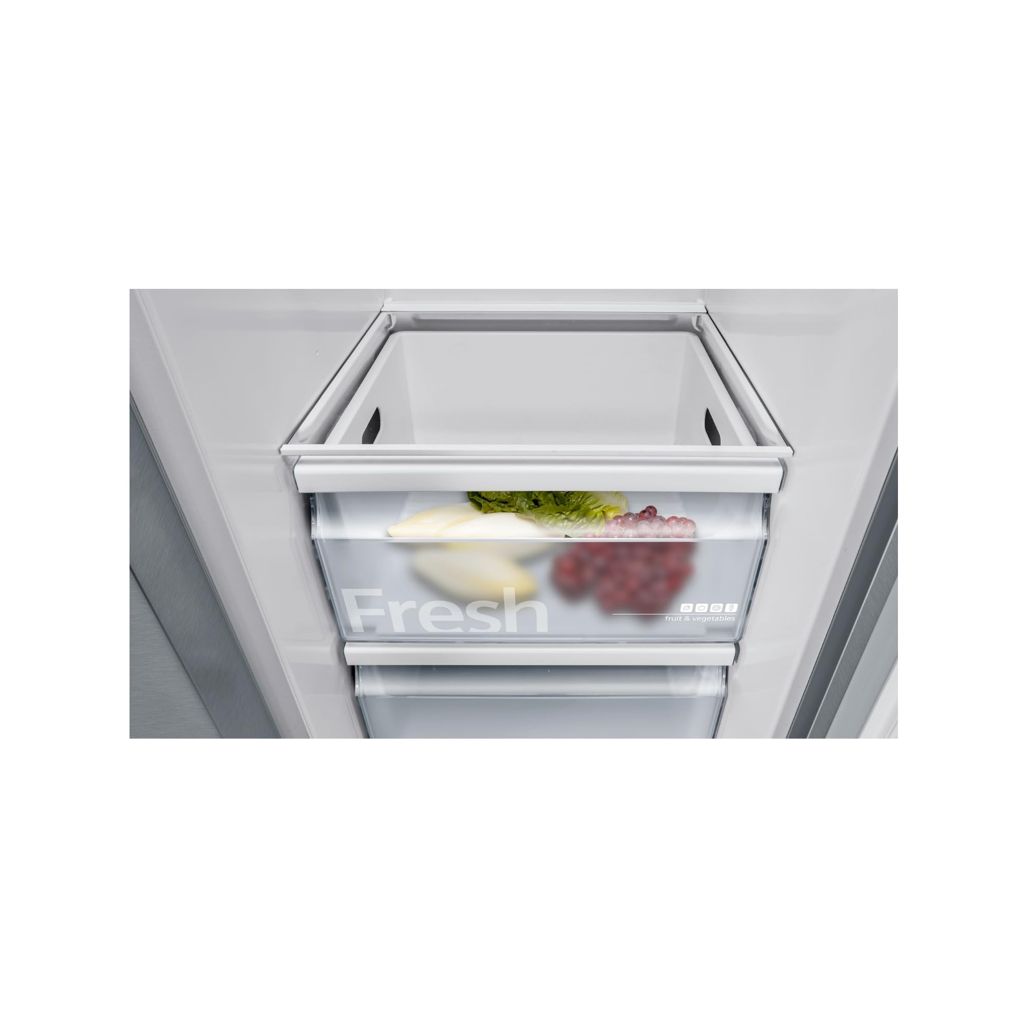 Siemens KA93GAIEP iQ500 Frigorífico con puerta lateral Side-by-Side americana, 323 kWh/año, 560 l, noFrost, iluminación interior LED, superCooling, superFreezing