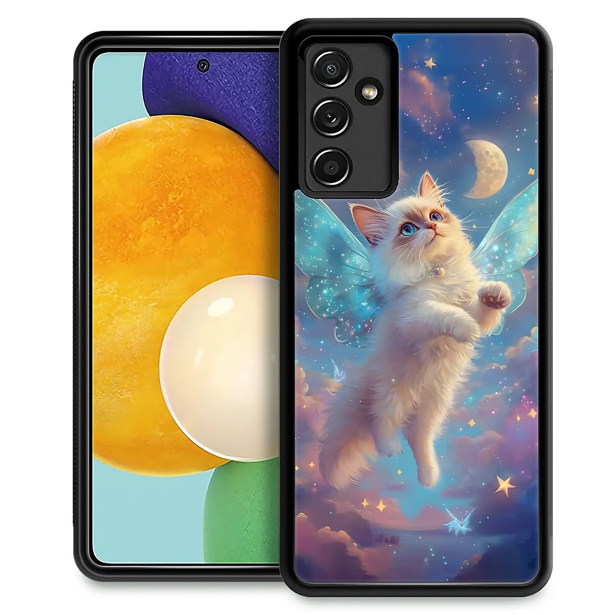 AshaPro Compatible with Samsung Galaxy A14 5G Case Lightweight Elastic Anti Slip Soft TPU Frame PC Back Cover Case Compatible with Samsung Galaxy A14