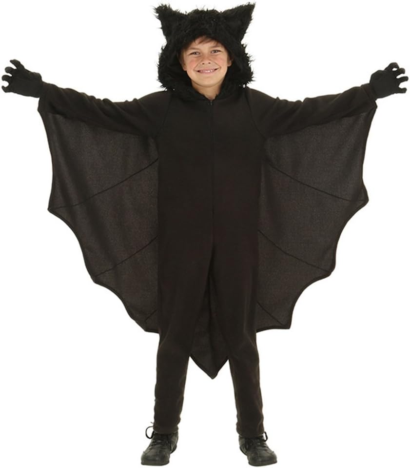 Amazon Co Jp Cnstone ハロウィン 衣装 子供 男の子 悪魔 小悪魔 ハロウィーン 仮装 コスプレ コスチューム 子供 こうもり コウモリ ヴァンパイア ドラキュラ コスプレ 子供用 蝙蝠変装 L ホビー 通販