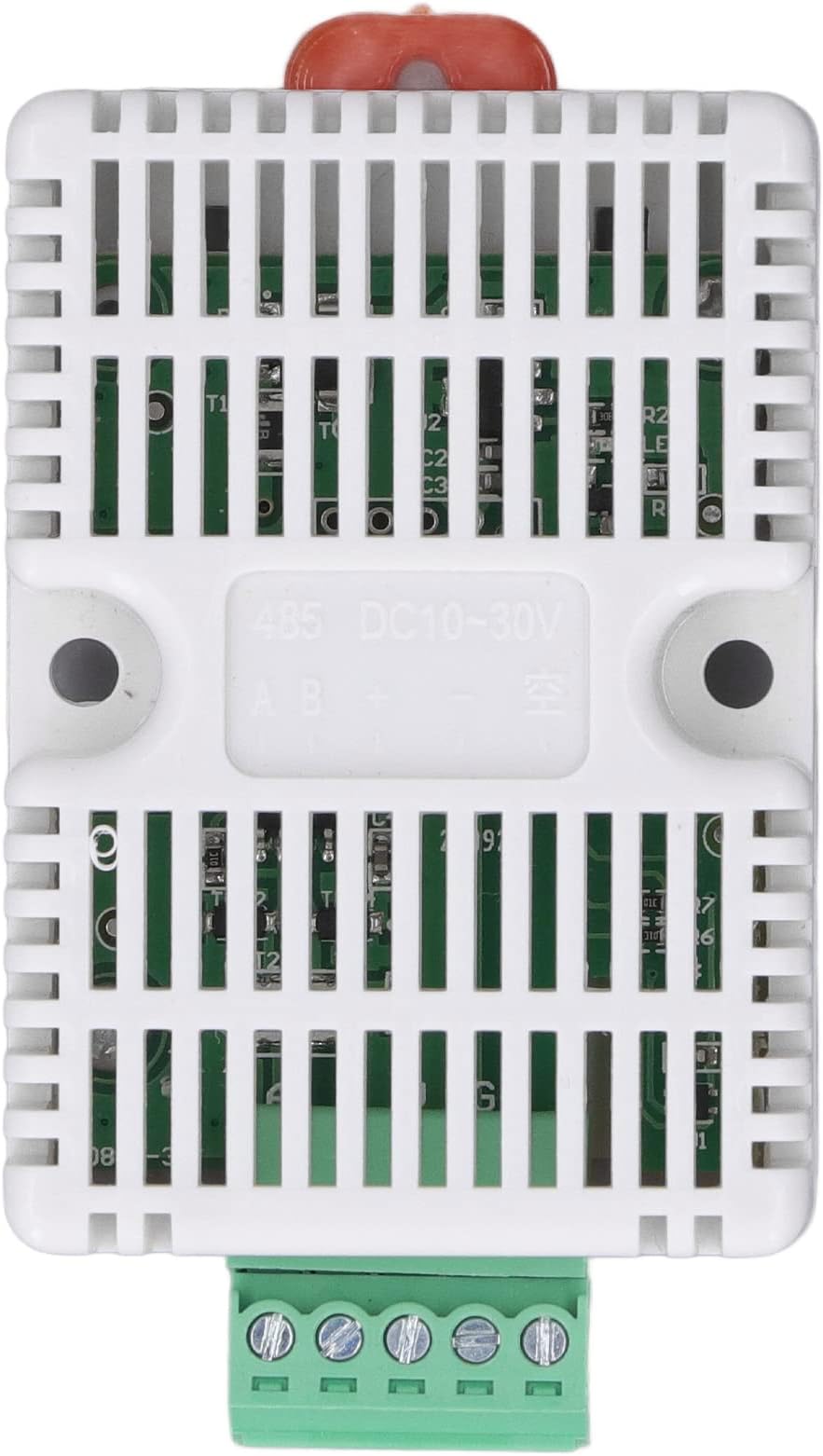 Temperature Humidity Sensor Module RS485 Probe Wide Range Measurement for Power Distribution Cabinet Machine Room ABS Material 35mm Rail Installation