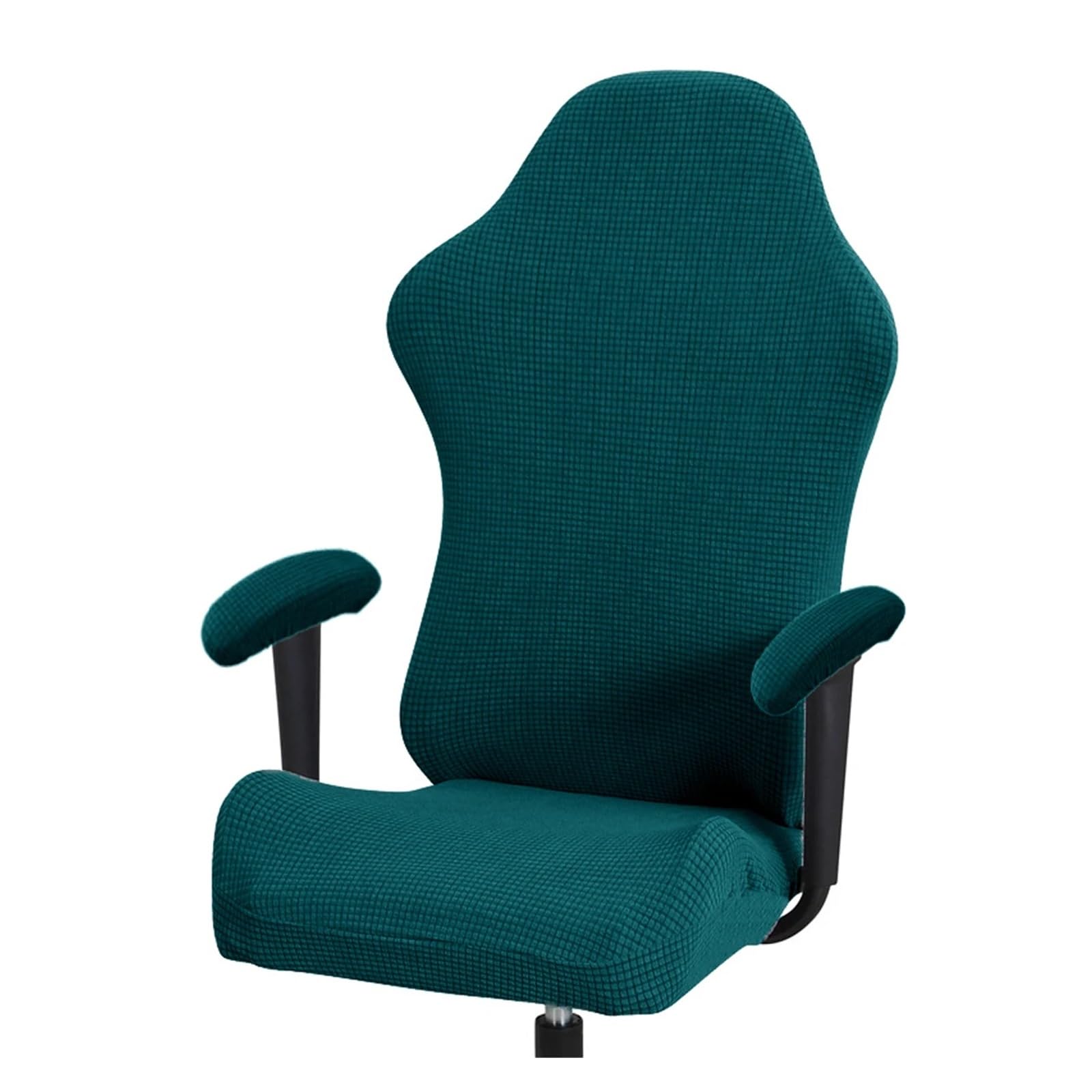 Houssesdechaise De Gaming Housses épaisses for Chaise de Jeu d'ordinateur de Bureau, Extensible, inclinable, Protection for Chaise de Jeu de Course, avec Housse d'accoudoir(Dark Cyan)