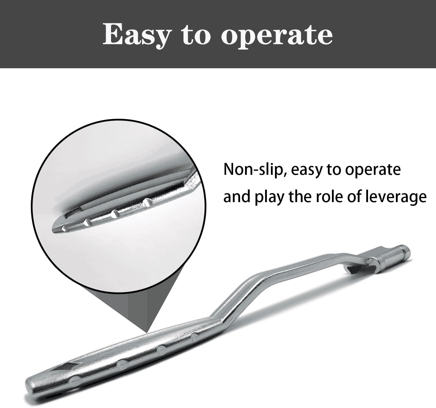 Universal Wrench Extender Bar, Torque Amplifier Tool, 13.5 Inch Extension Wrench Tool with 1/2 Inch Square Hole, Wrench Extender, Wrenches Mechanic Torque Multiplier Tool