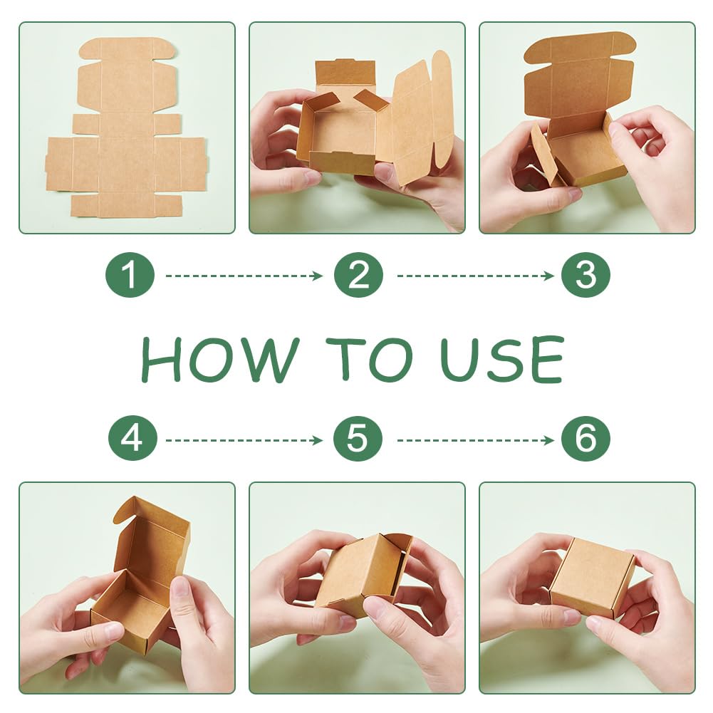 Petites Boîtes En Carton : La Magie De L'emballage Minimaliste