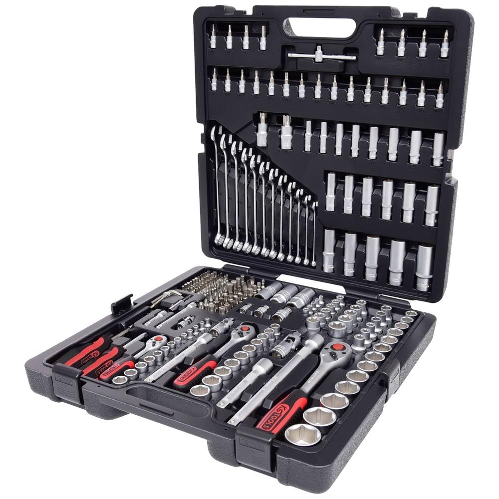 KS TOOLS jeu de douilles 1/4"+3/8"+1/2", 216 pces 917.0216