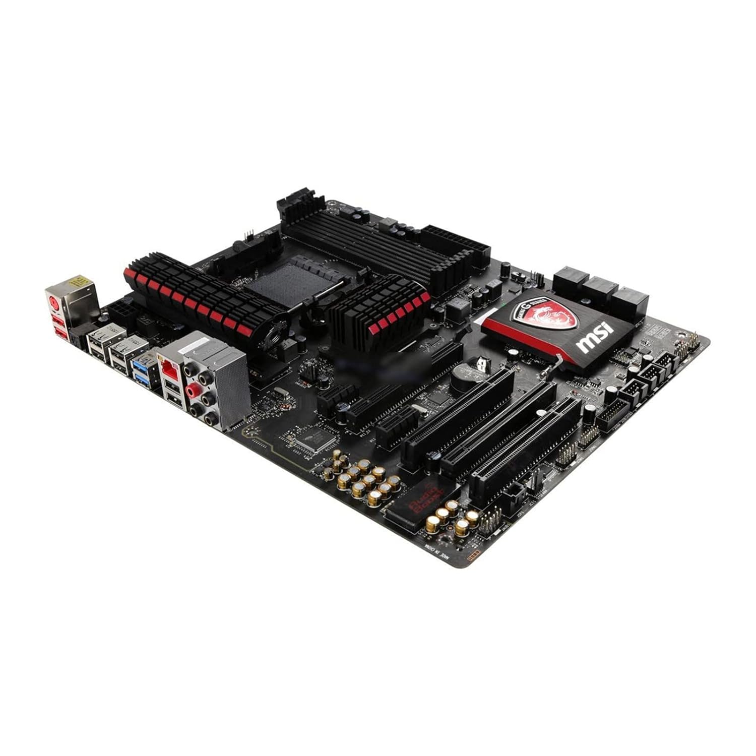 JYHF Computer Motherboard Fit for MSI 970 Gaming Motherboard Socket AM3/AM3+ AMD 970 and SB950 DDR3 32GB USB2.0 USB3.0 970 Desktop ATX AMD Mainboard
