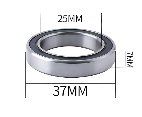 Miniatura 2 de 2 rodamientos de bolas de bicicleta - Retenedor de rodamientos de bolas de acero inoxidable con 16 bolas para BB68-73 y BB90-92 prensado en