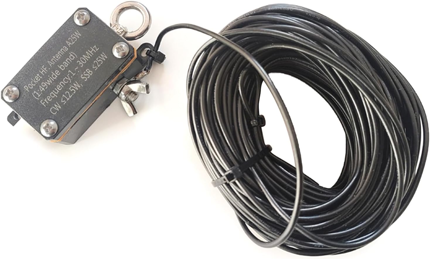 Pocket HF A25 Shortwave Radio Inverted V with Magnet Rings Radio 1-30Mhz Shortwave