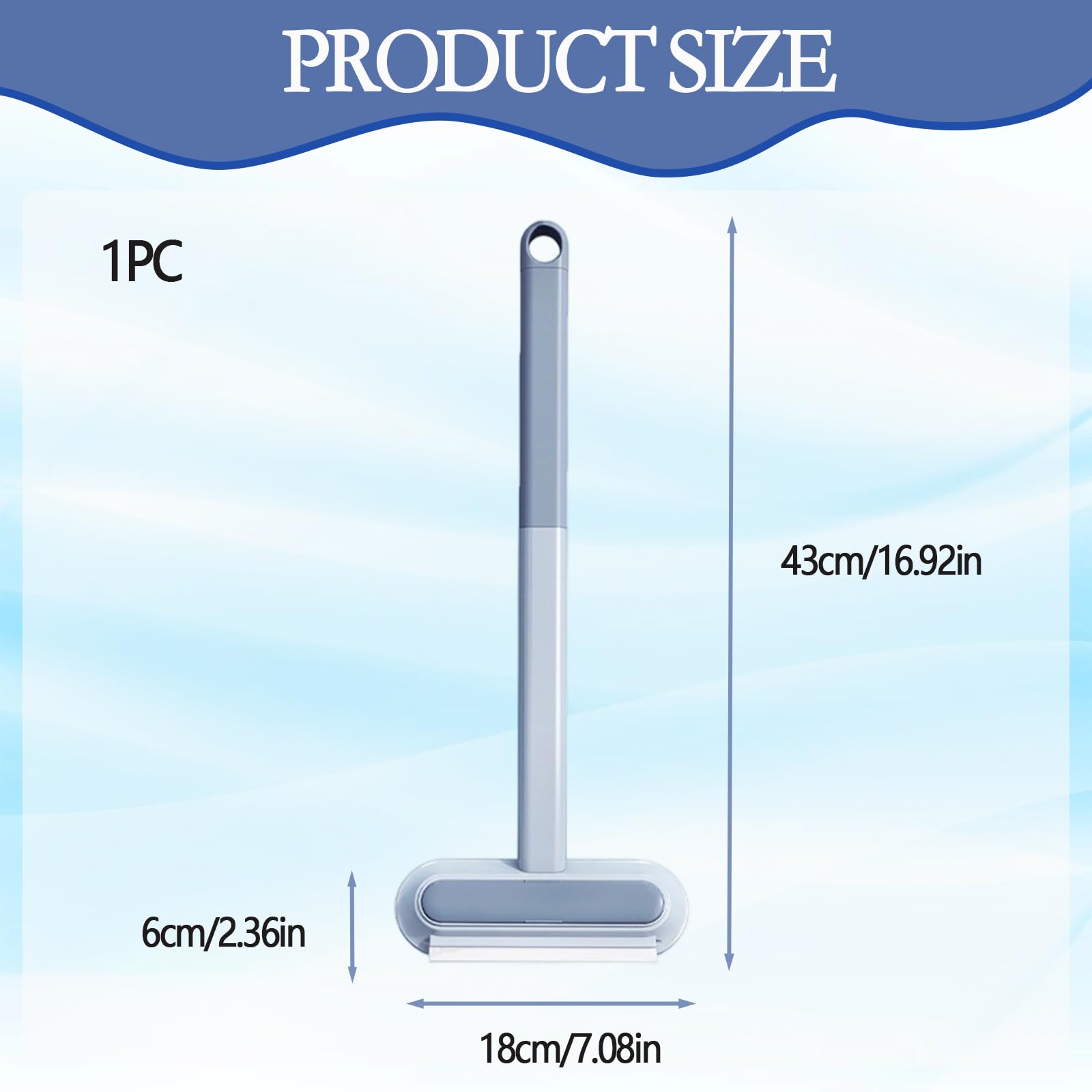 1Pc Pet Hair Remover, Reusable Yopoll Multifunctional Hair Removal Brush - Image 2