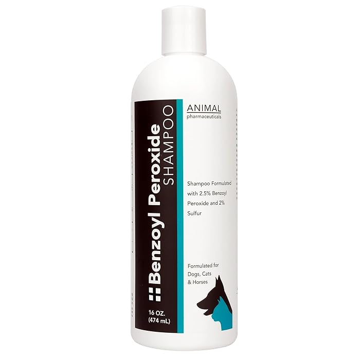 Buy Animal Pharmaceuticals Medicated Benzoyl Peroxide Dog Shampoo