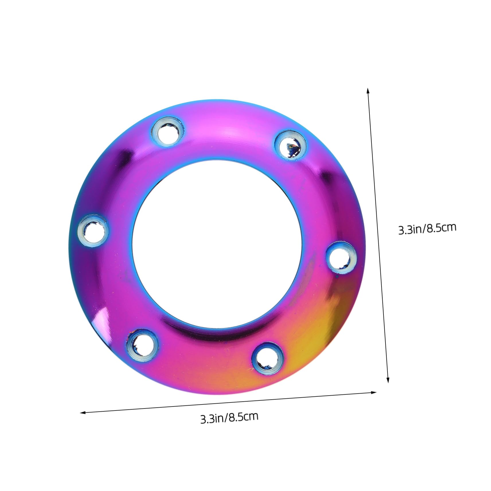 Alipis Car Horn Button Retaining Ring Adapter for Racing Cars Durable Construction Easy No Tool Installation Enhances Safety and Fun for