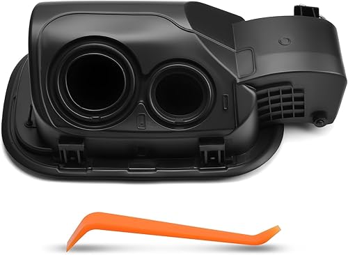 Tapa de la carcasa del tubo de llenado del tanque de combustible compatible con modelos de gas de 6.6 pulgadas 2020-2025 Sierra 2500 3500 HD