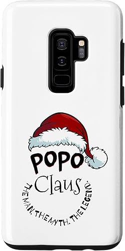 Galaxy S9+ Popo Claus Happy New Santa Claus Christmas Man Myth Legend Case