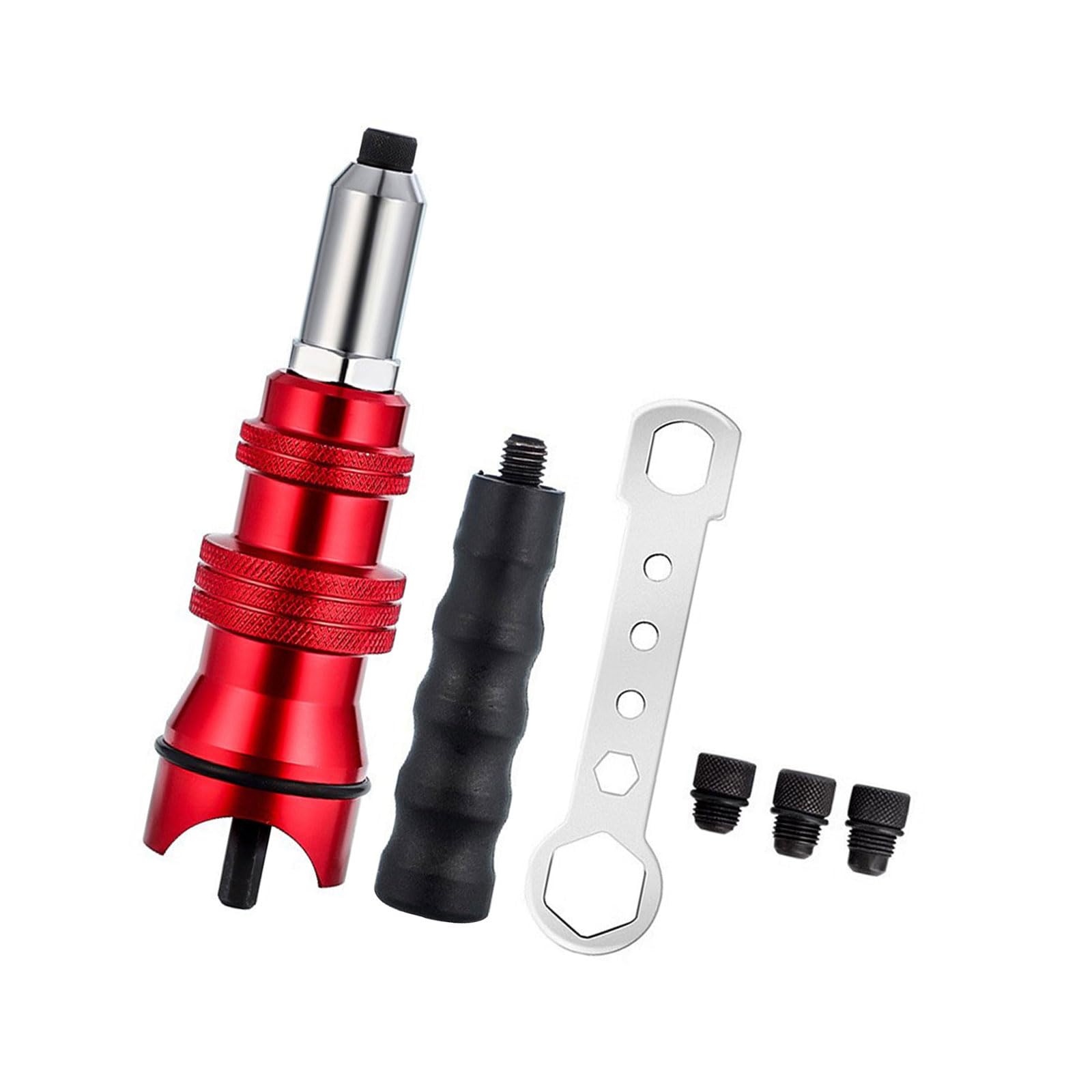 Upgraded Electric Rivet Adapter 2.4Mm-4.8Mm Riveting Adapter Insert Cordless Drill Aluminum Nut Riveter Insert Electric Secure Processor