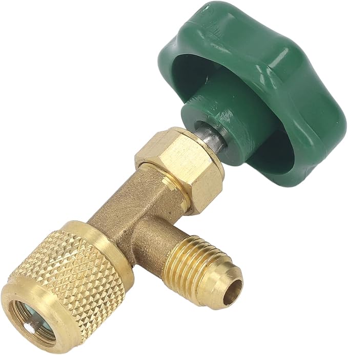 Válvula de Refrigerante para Aire Acondicionado Cobre ABS, Antifugas 1/4in SAE miniatura 6