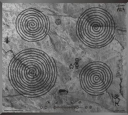 Kaiser Herd Set EH 6355 RotEm+KCT 6705 RI Ära, Elektro Backofenset, Autark, 79L, Einbau Backofen, 8 Funktionen+Einbau Induktions Kochfeld 60 cm, Höhlenmalereimotiv, ohne Rahmen – Bild 8