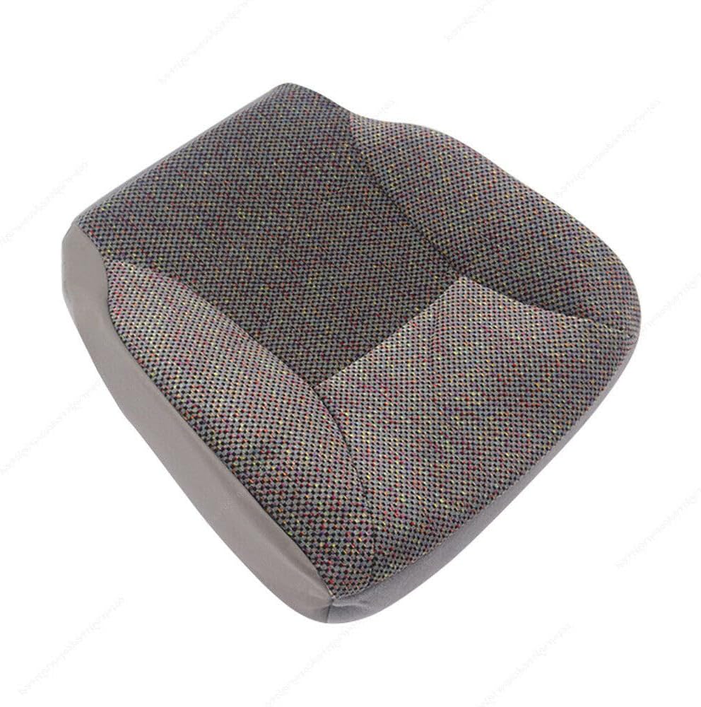 Passenger Bottom Cloth Seat Cover Replacement Fits for Dodge Ram 2500 3500 SLT 1998-2002 Mist Gray