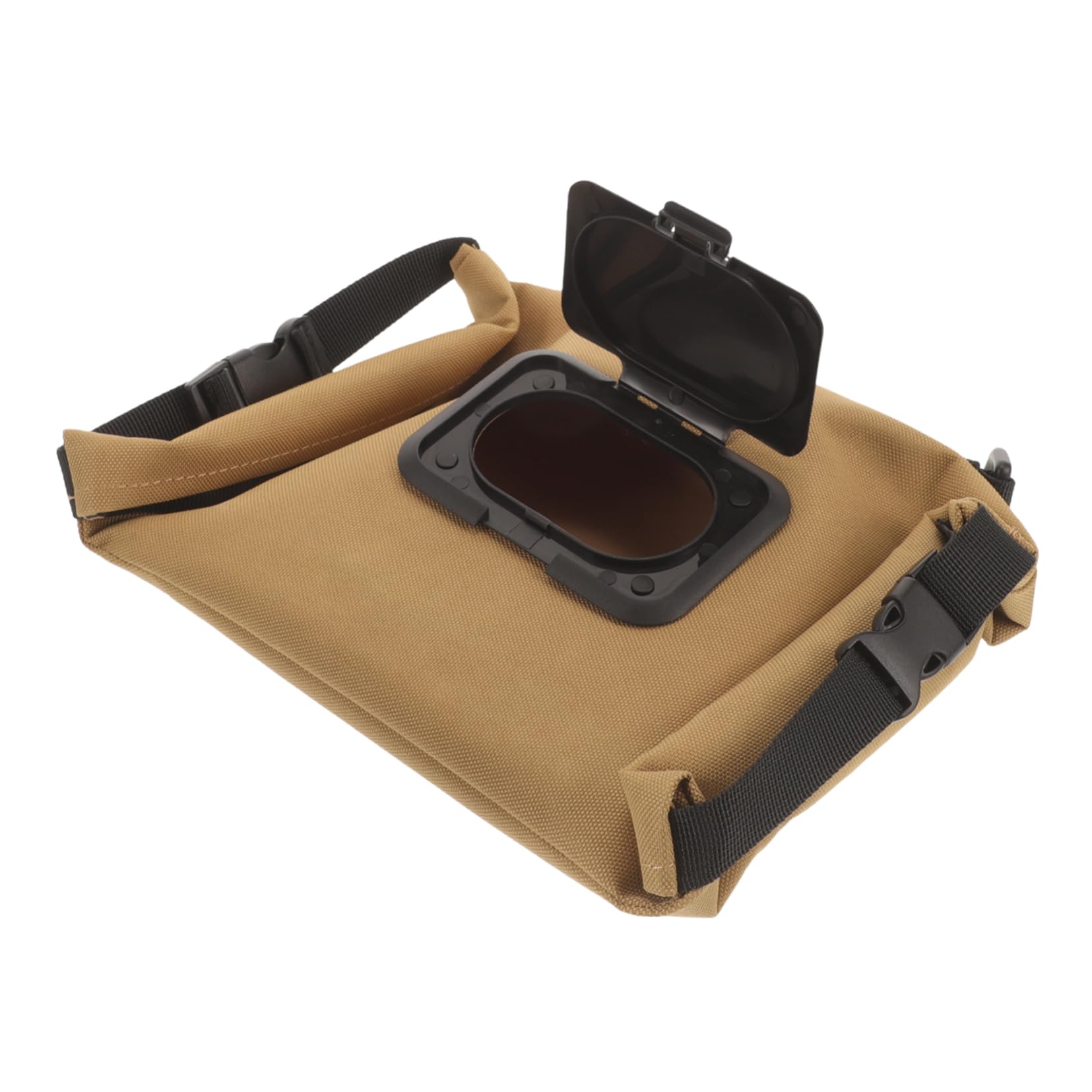 OSOLADY Wipe Holder Camping Tissue Container Storage Bag for Car Home Office Decorative Canvas Tissue Box