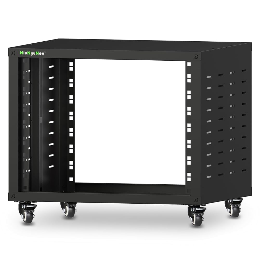 Amazon.in: Buy NiuNyuNeu 8U Rack Case Rolling Cabinet Rack