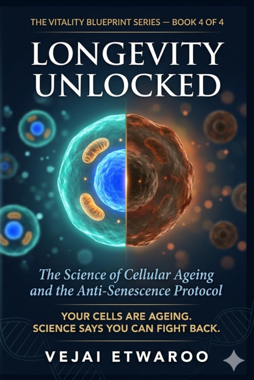 LONGEVITY UNLOCKED: The Science of Cellular Ageing and the Anti-Senescence Protocol (The Vitality Blueprint Series)