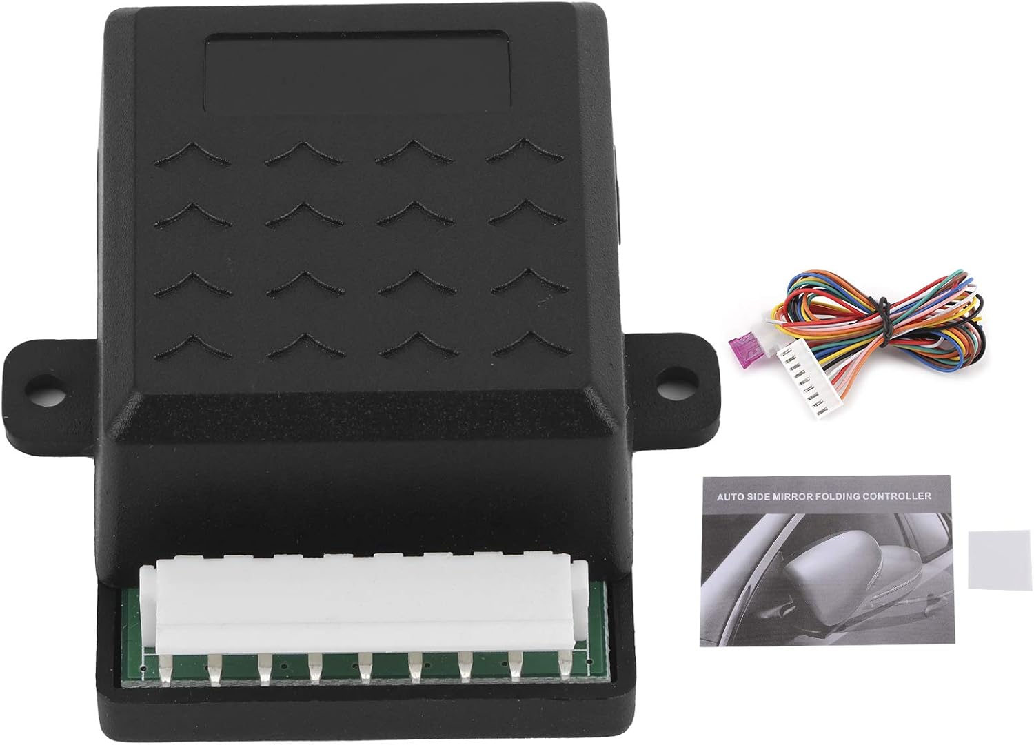 Folding Mirror Module Auto Fold,Side Rearview Mirror Auto Fold Unfold Controller Folding Closer Module Universal for 12V Car Rear View Mirror Folding Module Rearview Auto Folding Mirror Module