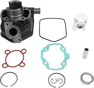 Engine Piston Cylinder Kit, Aluminum Alloy Engine Cylinder Piston Set Impact Resistant Stable Operation for Jetforce 50cc 2 Stroke
