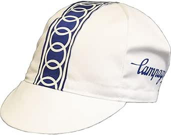 Casquette velo equipe vintage gitane campagnolo blanc