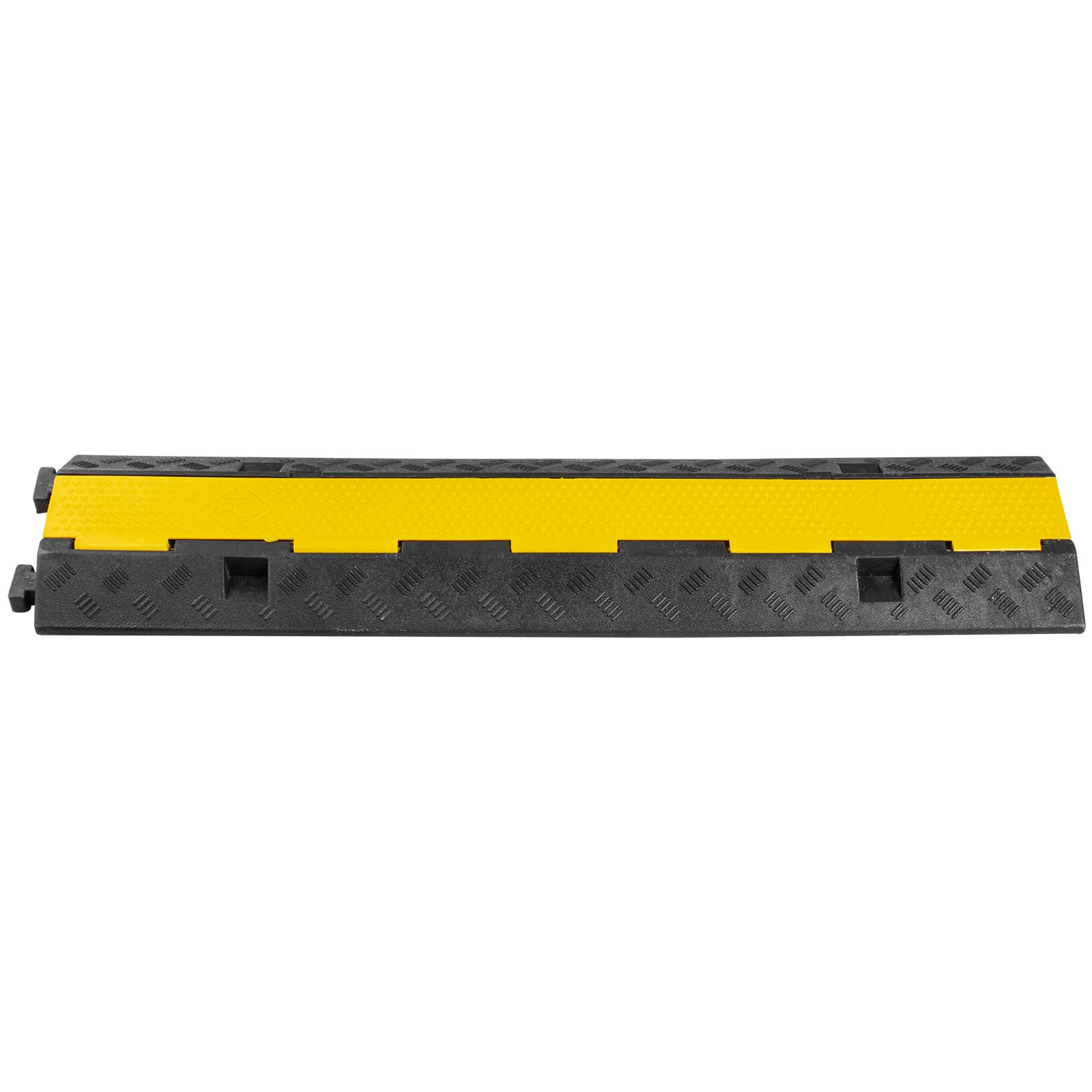 VEVOR 3 Pezzi Per 1000x250x45mm Passacavo A Pavimento In Gomma 2 Slot