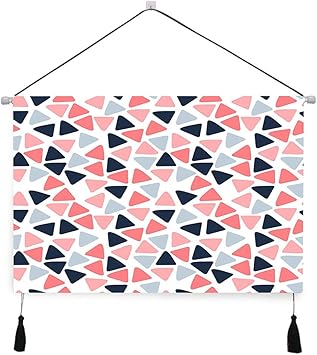 Amazon Co Jp Saiaos タペストリー ネイビーピンクの三角模様 壁掛け写真 ポスター 絵画 掛けるおしゃれな部屋飾り絵 巻物 壁 インテリア 装飾 モダンアート ホーム キッチン Amazon Co Jp Saiaos タペストリー ネイビーピンクの三角模様 壁掛け写真 ポスター 絵画 掛けるおしゃれな部屋飾り絵 巻物 壁 インテリア 装飾 モダンアート ホーム キッチン